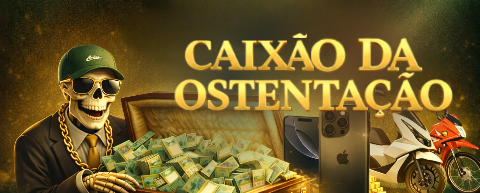 CAIXÃO DA OSTENTAÇÃO 💎 - R$5,00 - PRÊMIOS DE ATÉ R$10.000,00